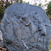 第六處 韋洛尼加替耶穌抹臉